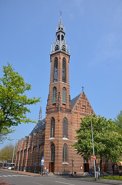 De Sint Jozef kathedraal in Groningen.