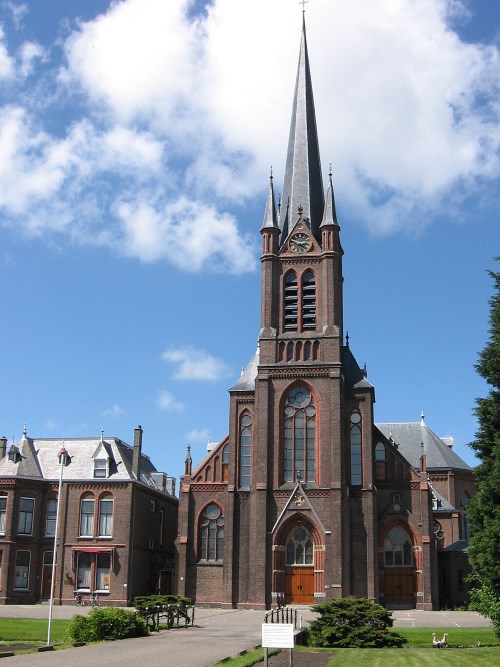 De Sint Jan de Doper kerk te Wateringen.